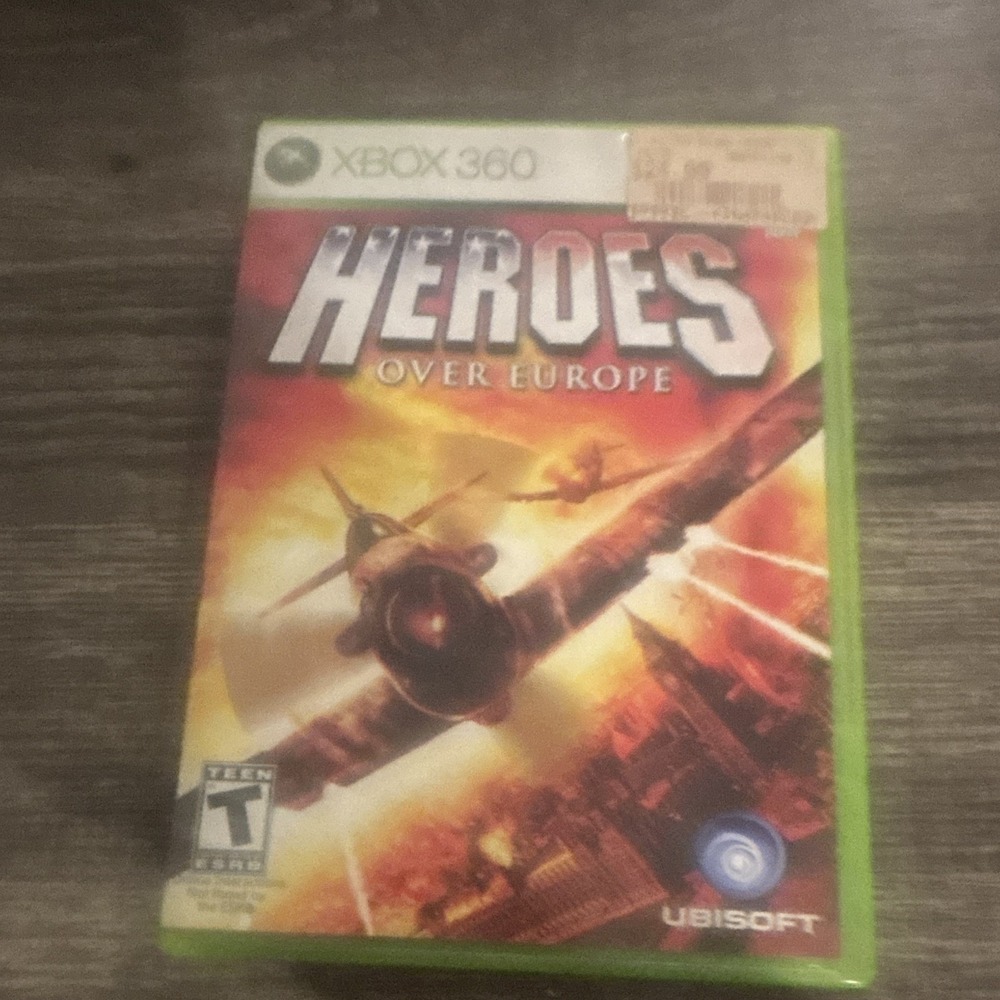 Ubisoft Heroes Over Europe Xbox 360 Shooter Flight Game T-Teen Xbox Live